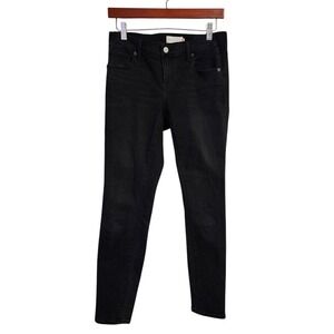 HATCH Collection The Slim Maternity Jeans Black Side Panel Skinny 27